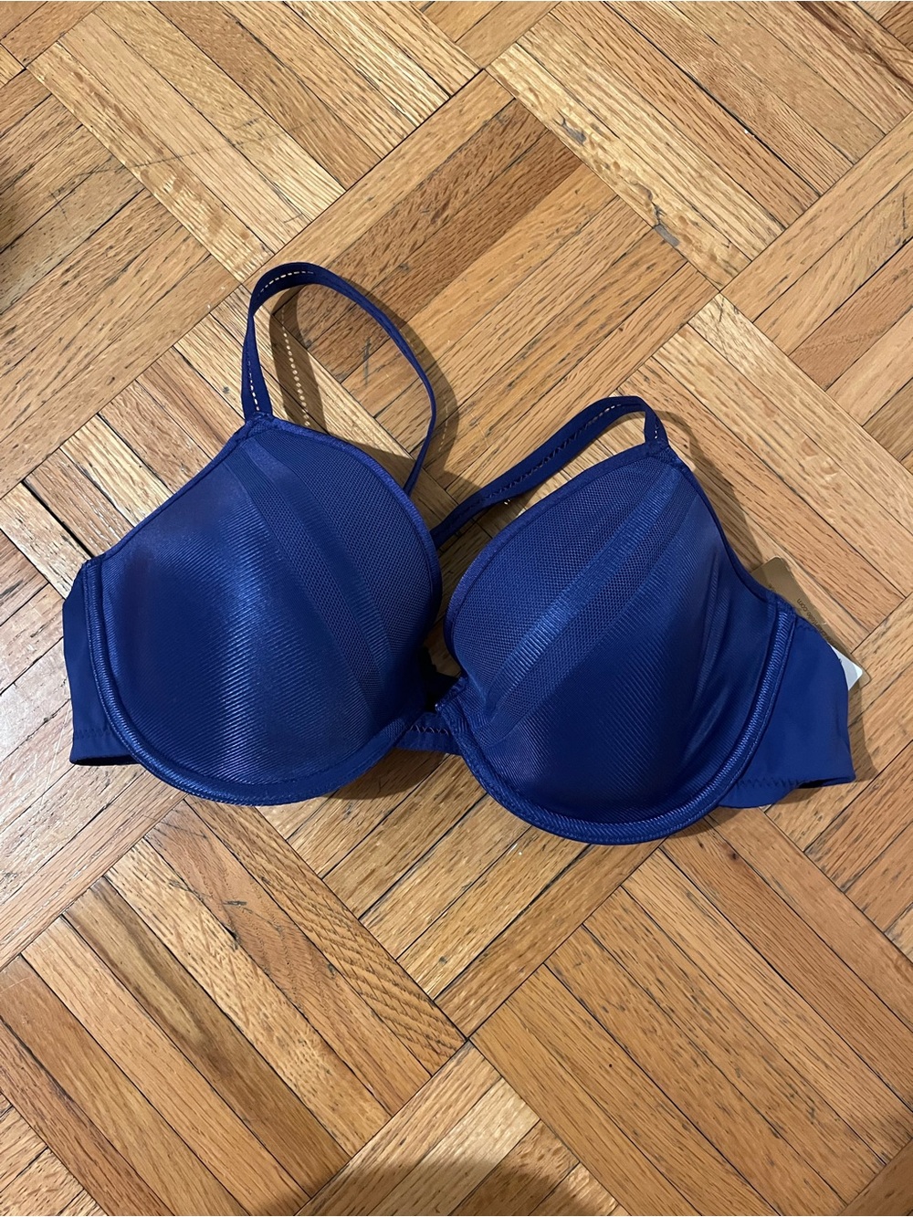 Chantelle NWT Blue Underwire Bra 32DD / 70E French Lingerie